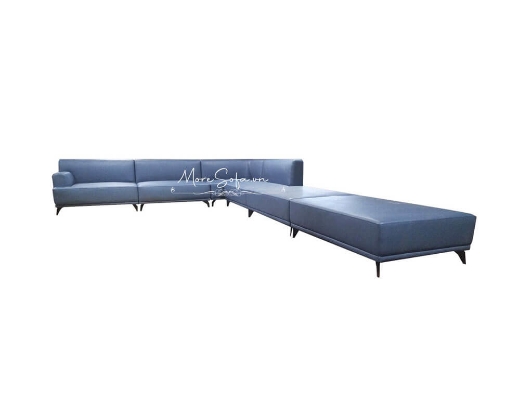 Ảnh của Mẫu sofa góc L bọc da phong cách hiện đại đầy trẻ trung