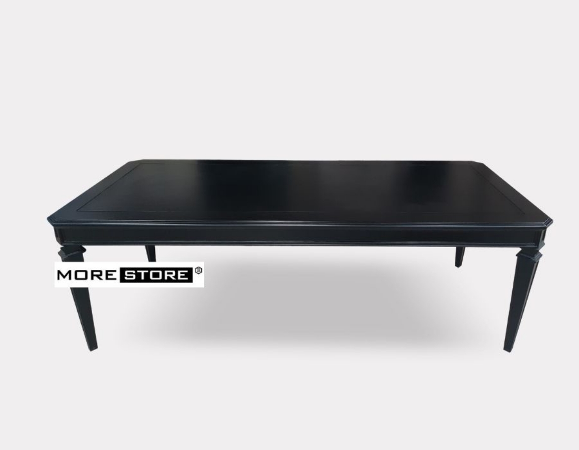 Ảnh của BLACK DINING TABLE / BÀN ĂN GỖ TỰ NHIÊN TẦN BÌ MH_BA.N01