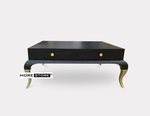 Ảnh của BLACK CENTER TABLE/ BÀN TRÀ GỖ TỰ NHIÊN MÀU ĐEN