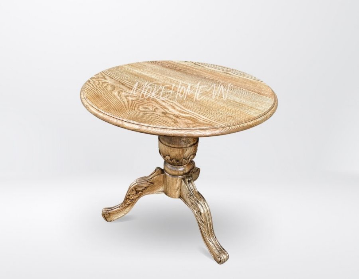 Picture of ĐÔN GÓC TRÒN SOFA GỖ TỰ NHIÊN MH_DDC.07